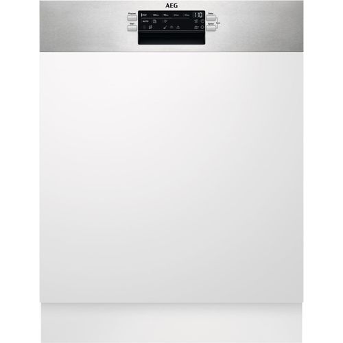 AEG 6000 SatelliteClean / Integrierter-Geschirrspüler 60 cm / AirDry - perfekte Trocknungsergebnisse / Besteckkorb FEE53628ZM Integriert - nicht relevant