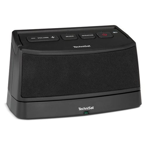 TechniSat ISIBOX 1 - 4 W Funklautsprecher für TV und HiFi mit 6h Akkubetrieb