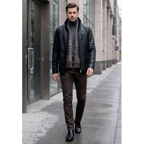 Jacke Marco – Shearling Raffinesse mit sportivem Esprit - Größe: L