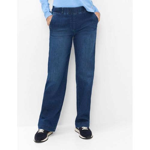 Raphaela by Brax Damen Marlenehose Style PAM FLARED STONED SLIGHTLY USED, denim blau, Gr. 46