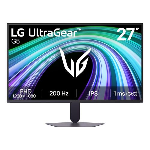 LG 27 ″ UltraGear™ G5, 200Hz FHD Gaming Monitor 27G523BB