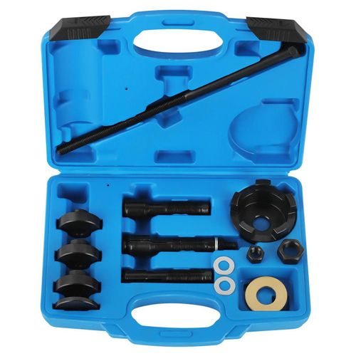 Motorrad Radlager Werkzeugset - Modell VT102 - Abzieher und Einbauwerkzeug - 18-teiliges Set - für Radlager - 32×24×8 cm, 3 kg