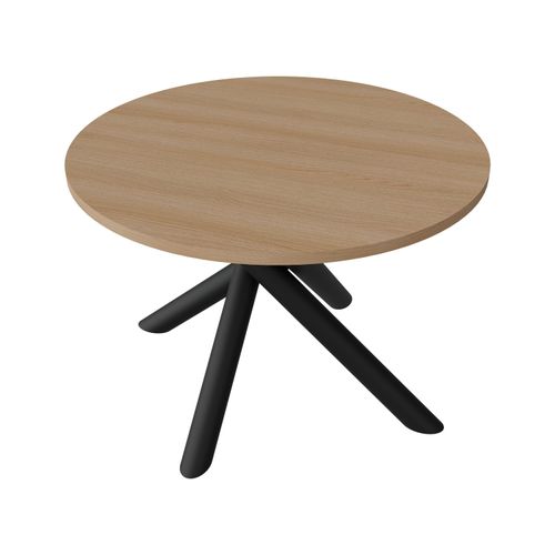 Esstisch OLO 110 Lindenberg – Runder Design Tisch mit Spinnenfuß für Esszimmer, Küche und Wohnbereich