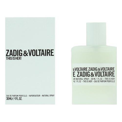 Zadig & Voltaire This Is Her Edp Spray 30ml.