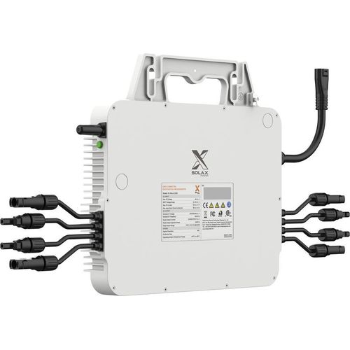 SolaX X1-Micro 1800W 4-in-1-Mikrowechselrichter 1-phasig Microinverter mit App Steuerung