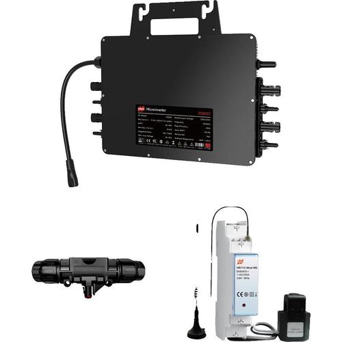 Solar-Mikroinverter, 3000W, effiziente Energieumwandlung, wasserdichtes Design, T-Grenze, 230V, 22-50V