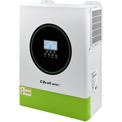 Qoltec Hybrid Off-Grid Solar Wechselrichter 11000W | 160A | 48V | MPPT | BMS | Sinus | WLAN-Option | Leistungsfaktor 1,0