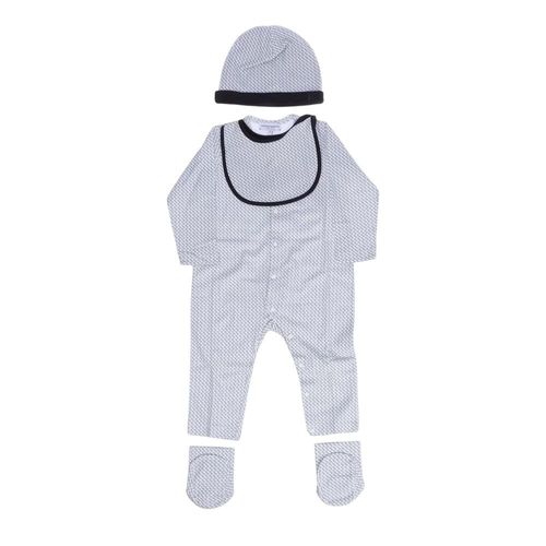 Emporio Armani EA7-rompertjesset voor baby’s (Blauw)