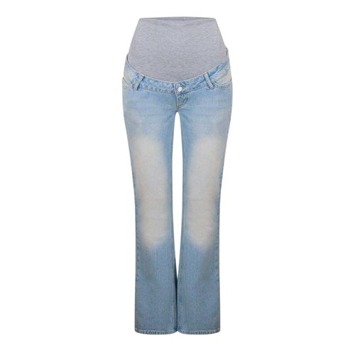 Mamalicious 5-pocket zwangerschapsjeans voor dames (Licht Denim Blauw)