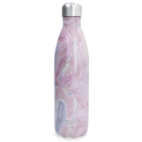 Isolierflasche S'WELL "S'well Topaz", rosa (geode rose), H:31cm, Edelstahl, Trinkflaschen, Isolierflasche, 750 ml