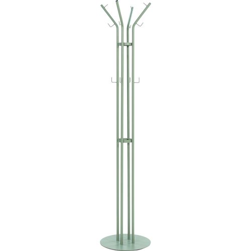 Garderobenständer SPINDER DESIGN "CHARLY freistehende Garderobe", grün (dusty grün), B:40cm H:170cm T:40cm, Stahl, Garderobenständer