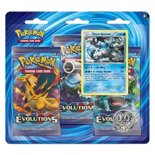 Pokemon Evolutions: Black Kyurem 3-Pack Blister