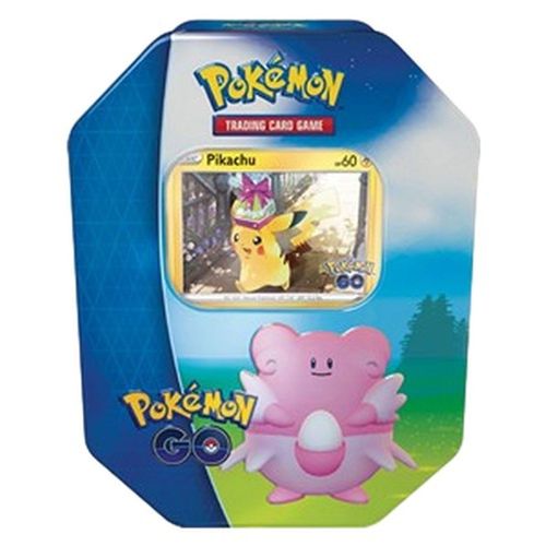 Pokemon Blissey Tin Sammelkarten-Set für das Pokémon GO Sammelkartenspiel