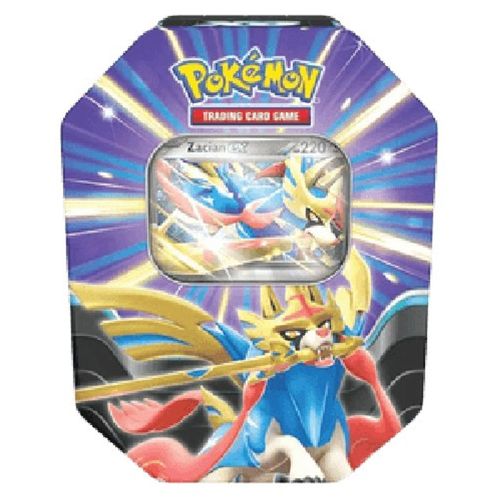 Pokemon Slashing Legends Tins: Zacian ex Tin