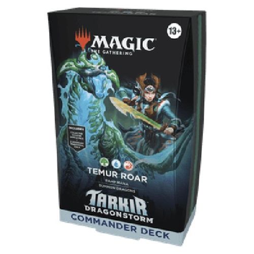 Magic: The Gathering Commander: Tarkir: Dragonstorm: Temur Roar Commander D