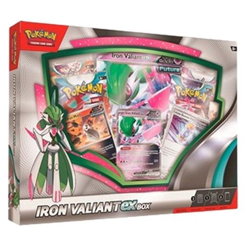 Pokemon Sammelkarten-Box: Iron Valiant ex – Offizielles Pokémon Trading Card Game Produkt