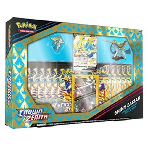 Pokemon Crown Zenith: Shiny Zacian Premium Figure Collection