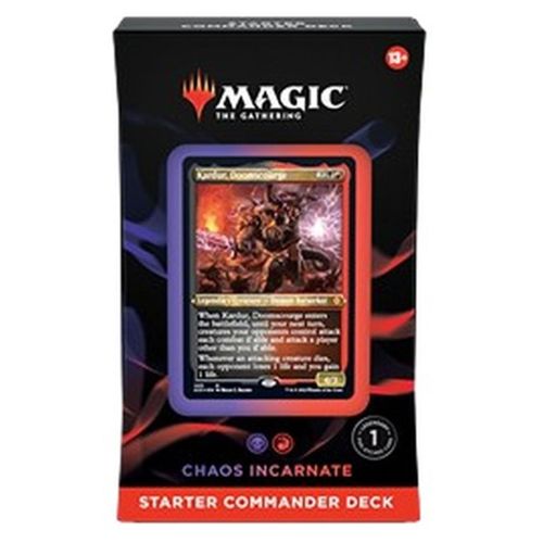 Magic: The Gathering Starter Commander Decks: Chaos Incarnate Commander Dec