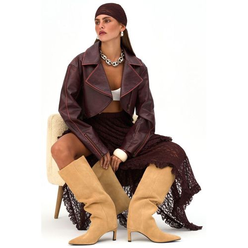Carnas Faux Leather Jas