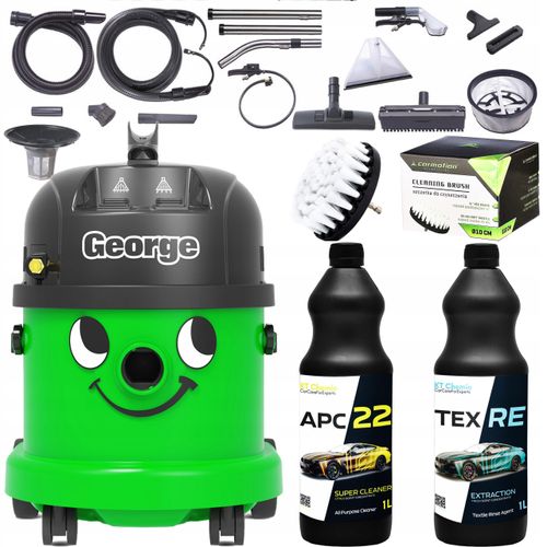 Waschsauger Numatic George 2024 1060 W 2 Bar Für Auto-Detailing GVE 370 George