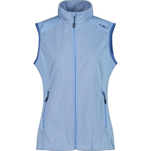 CMP Damen Softshell Weste Größe 44 Sky Sky