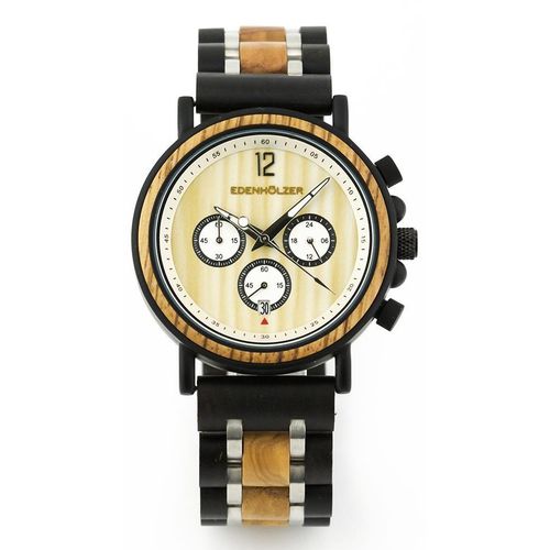 Edenhölzer Holzuhr Herren Armbanduhr Boracay ED091-011