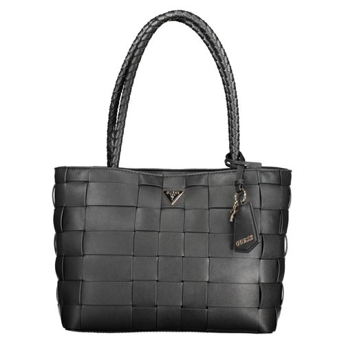 Elegante schwarze Damentasche mit vielseitigen Fächern – ideal organisiert
