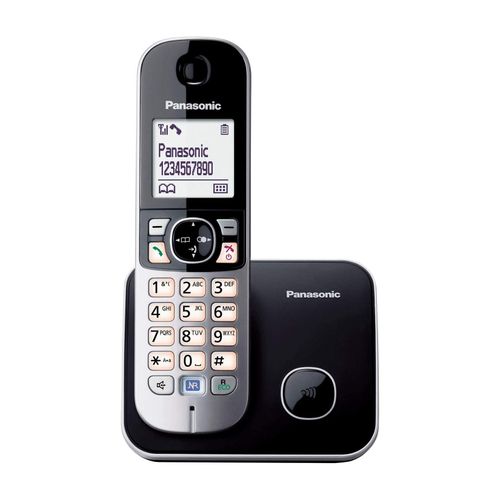 Panasonic KX-TG 6811 GB schwarz Schnurloses Telefon