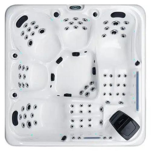 Whirlpool Spa-Vision 220x220x82 cm mit 90 Hydrotherapie-Düsen für 5 Personen