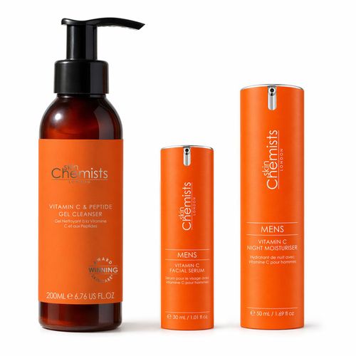 skinChemists Vitamine C-routineset voor een stralende huid, voor mannen