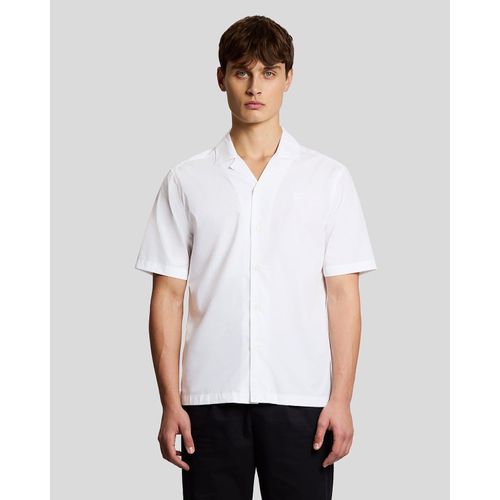 Revere Kraag Poplin Shirt