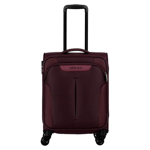 Kroatien - 4-Rollen-Trolley S 55 cm in Aubergine