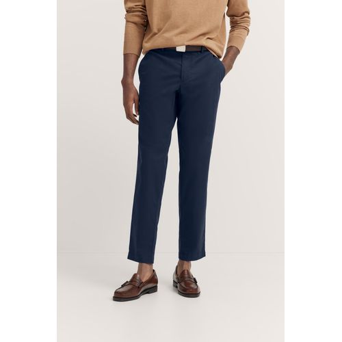 Bugatti Herren Chino met praktische riemlussen