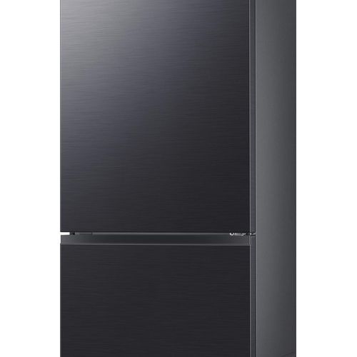 Samsung Kühl-/Gefrierkombination mit 75 cm Breite und AI Energy Mode, 538 ℓ, 538 l, SN-T, 12 kg/24h, C, Fresh Zone Fach, Schwarz