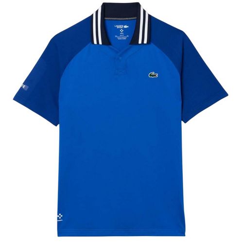 Lacoste Heren Daniil Medvedev Slim Tennis Poloshirt (Blauw)