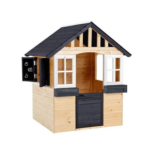 Zwerkules Lolli kinderspeelhuisje voor in de tuin van hout 98x121x140 cm