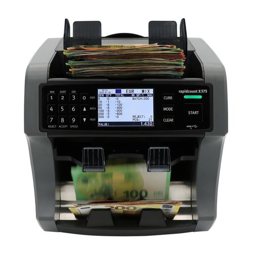 ratiotec Banknotenzähler X 575