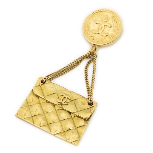 Bag Motif Brooch Pin Broche
