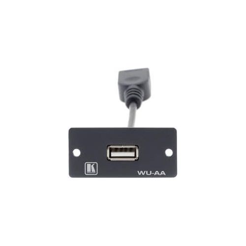 Kramer Electronics WU-AA(B), Schwarz, Jede Marke, USB, 50,5 mm, 23,4 mm, 13,9 cm