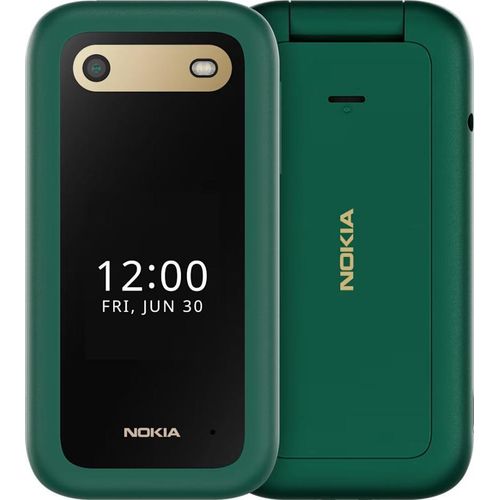 Nokia 2660 Flip, Klapphandy, Dual-SIM, 7,11 cm (2.8"), 0,3 MP, 1450 mAh, Grün