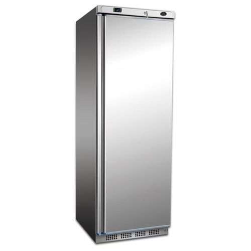 Gastro Kühlschrank | Edelstahlkühlschrank | Gewerbekühlschrank | 1 Tür | Edelstahl | 350 Liter | 0 bis +8 °C