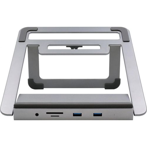 EXSYS EX-1223HM, Silber, USB 3.2 Gen 1 (3.1 Gen 1) Type-A, 100 W, MicroSD (TransFlash), MicroSDHC, MicroSDXC, SD, SDHC, SDXC, 220 mm, 250 mm