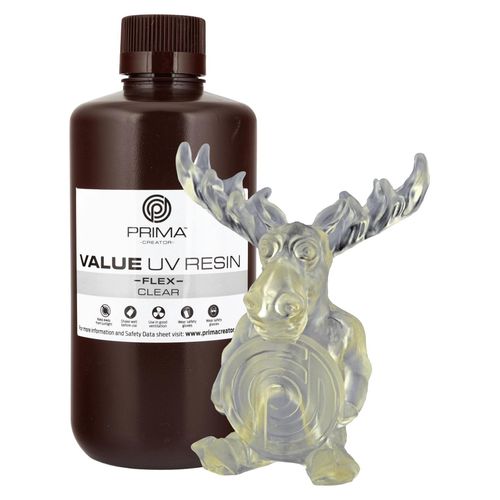 PrimaCreator Value Flex UV Resin - 1 kg - Clear