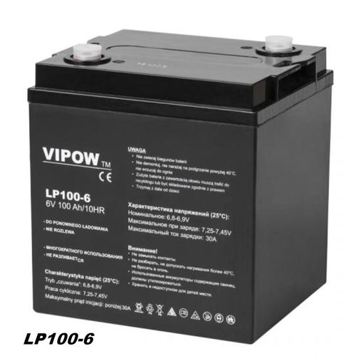 Vipow Gelakku 6V 100Ah Wartungsfrei Robust