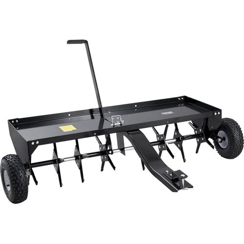 48" Tow Behind Plug Aerator with Universal Hitch Lawn Aerator Tow Behind