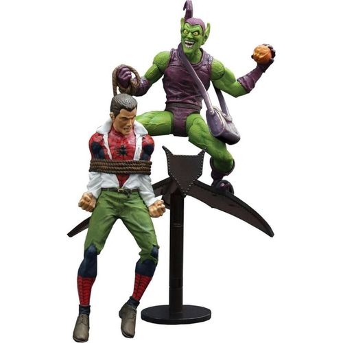 Diamond Select Grüner Kobold Marvel Select & Peter Parker Figuren 15 Cm One Size