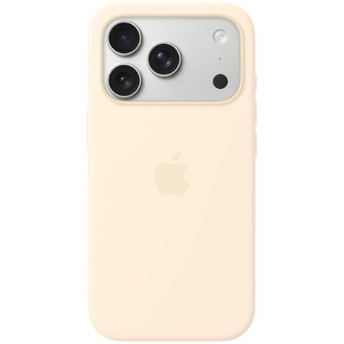 APPLE Smartphone-Hülle "iPhone 17 Pro Silikon Case mit MagSafe", vanille, Smartphones, Hüllen