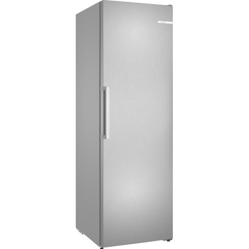 BOSCH Gefrierschrank "GSN36VLCG", Energieeffizienz: C (A-G), silber (metall, optik), B:59,5cm H:186,2cm T:66,3cm, Gefrierschränke, Nie wieder abtauen mit leisem No Frost Gefrierschrank.