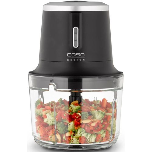 CASO Akku-Zerkleinerer "Chop & Go/ 1747", schwarz, B:15cm H:23cm T:15cm, Zerkleinerer, Kabelloser Multizerkleinerer