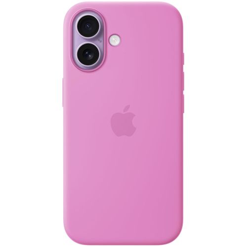 APPLE Smartphone-Hülle "iPhone 17 Silikon Case mit MagSafe", pink (leuchtendes lavendel), Smartphones, Hüllen